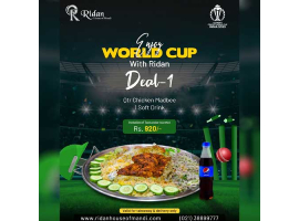 Ridan House Of Mandi! World Cup Deal 1 For Rs.920/-image-536